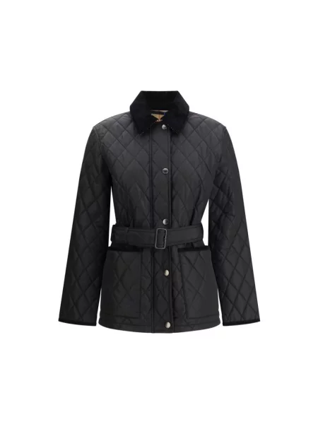 Kurtka Burberry pikowana czarna