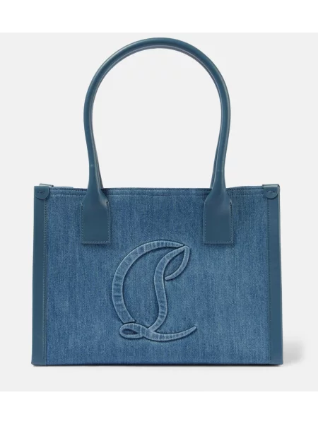 Geantă Christian Louboutin albastru