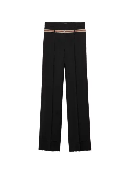 Pantaloni Prada de mohair negru