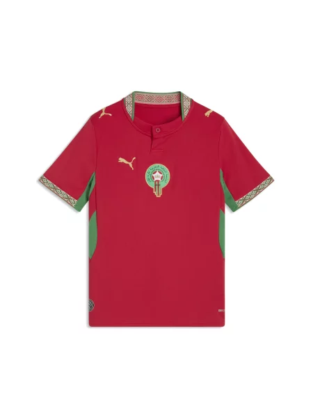 PUMA Młodzieżowa koszulka domowa Maroko Akcesoria czerwony