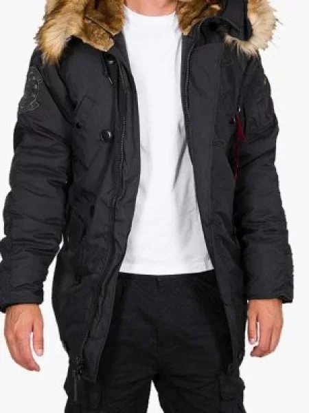 Jachetă Alpha Industries Explorer Black M negru