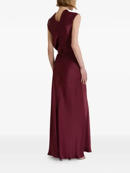 Bluză Alberta Ferretti fără mâneci roșu
