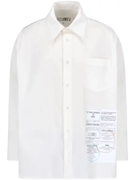 Cămașă Mm6 Maison Margiela alb