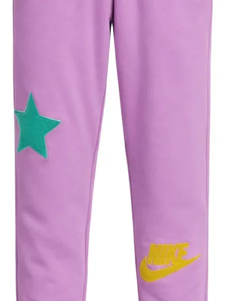 Spodnie dziecięce Nike fioletowe