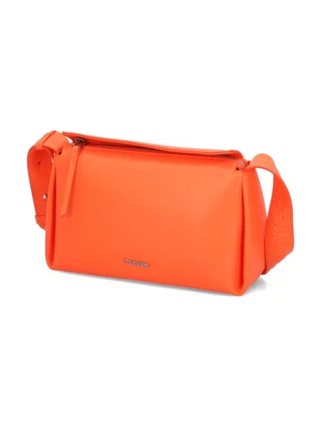 Mini crossbody kabelka Calvin Klein oranžová