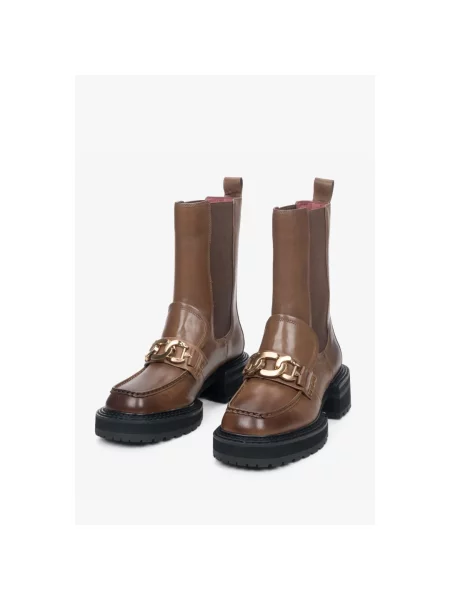 Ботинки челси Estro коричневые