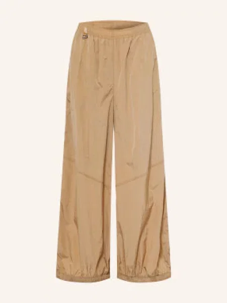Nike Spodnie Treningowe Sportswear beige białe
