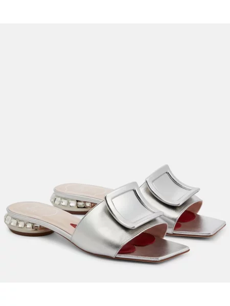 Sandale Roger Vivier argintiu