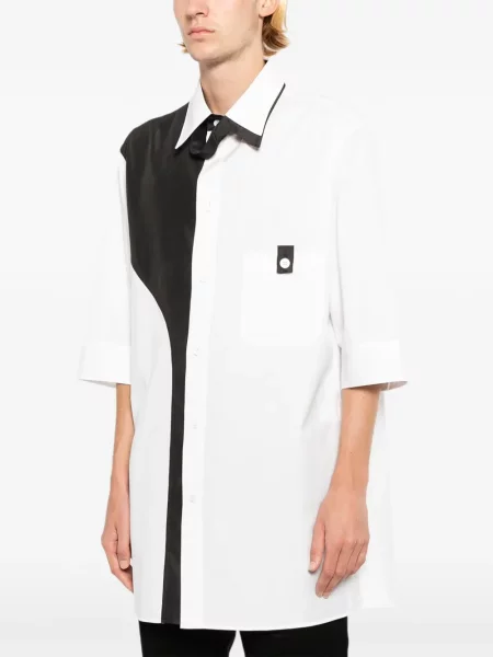 Scurt cămașă Yohji Yamamoto alb