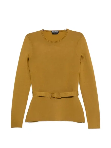Cu centură lung pulover Tom Ford