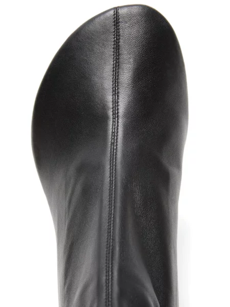 Botine Acne Studios din piele negru