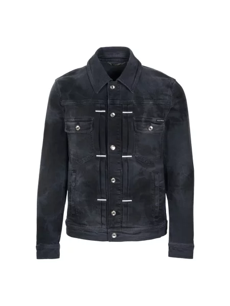 Kurtka jeansowa Dolce And Gabbana czarna