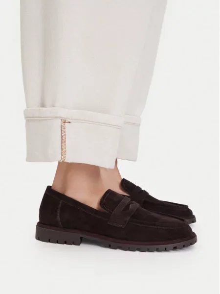 Badura Loafers Σκούρο καφέ