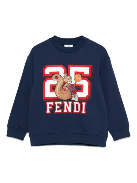 Bluza dziecięca Fendi niebieska