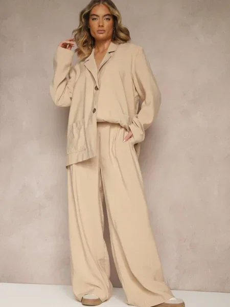 Pantaloni Reanelira bej