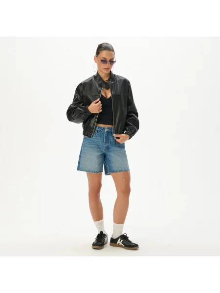 Джинсовые шорты Cropp синие