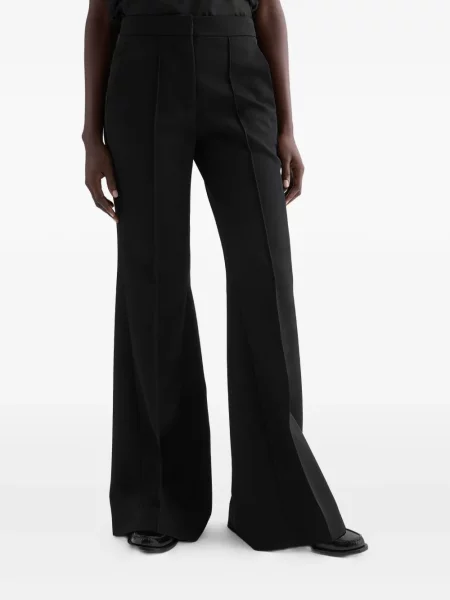 Pantaloni Jil Sander de lână negru