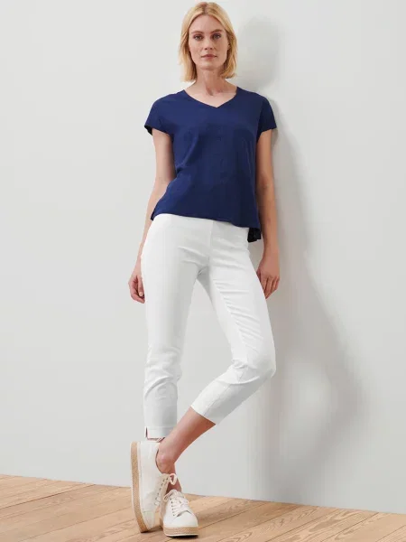 Штани Tchibo віскоза/поліамід білий