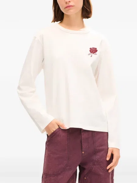 Lung tricou Kenzo business alb