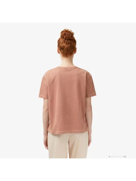 Футболка Lacoste розовая