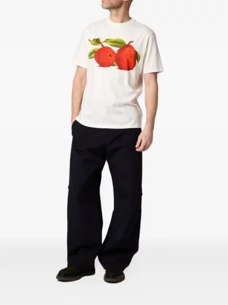 Tricou Paul Smith cu imagine alb