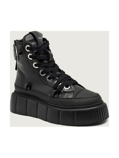 INUIKII De piele sneakers MATILDA negru