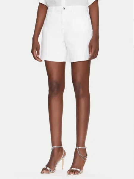 Guess Pantaloni scurți de blugi alb