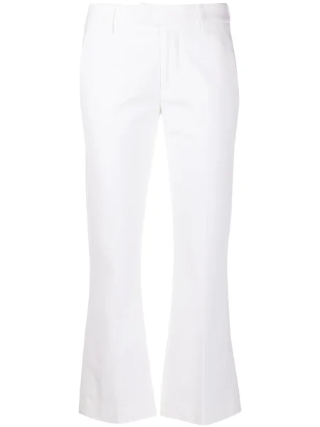 Spodnie Dondup dzwony białe