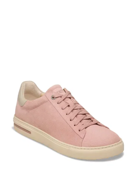 Sneakerși Birkenstock cu șireturi din dantelă roz
