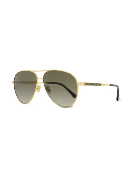 Saulės akiniai Jimmy Choo Eyewear auksinė