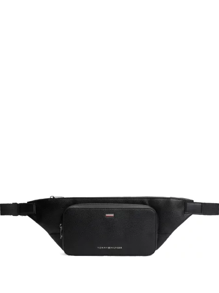Curea Tommy Hilfiger cu autograf negru
