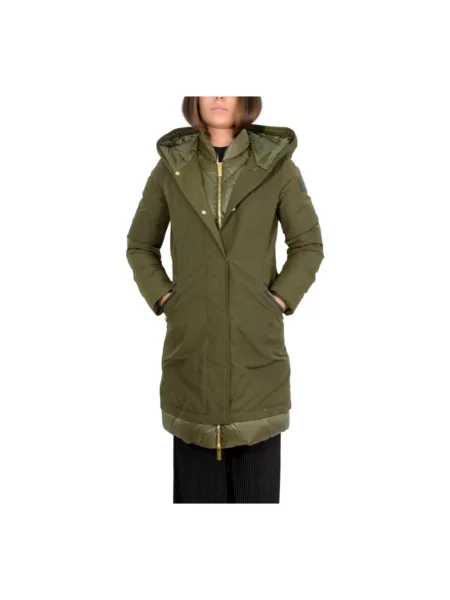 Anorak Woolrich zielona
