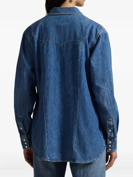 Căciulă Polo Ralph Lauren cu broderie cu dungi cowboy roșu