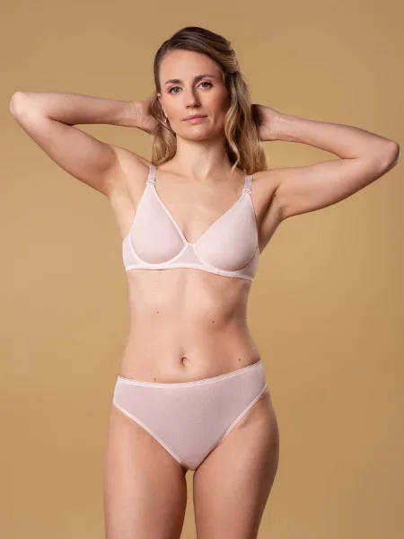 Труси brabrabra поліамід/еластан рожевий