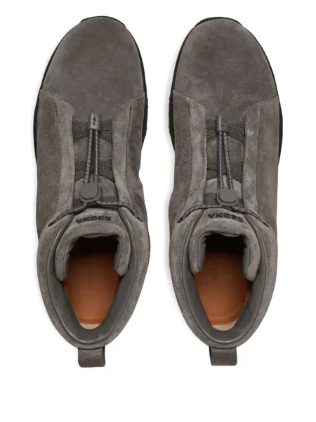 Sneakerși Zegna maro
