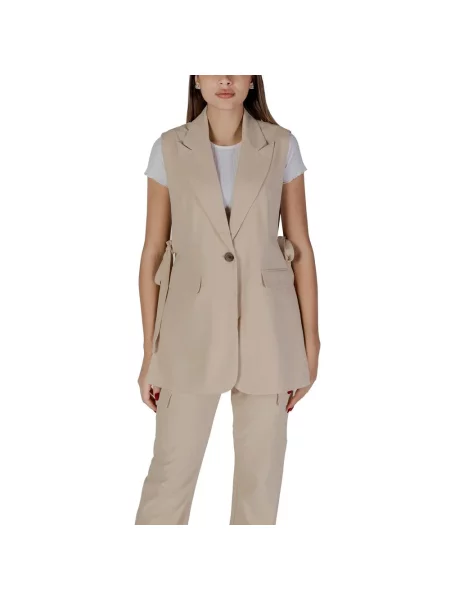 Kamizelka B.young elegancka biała