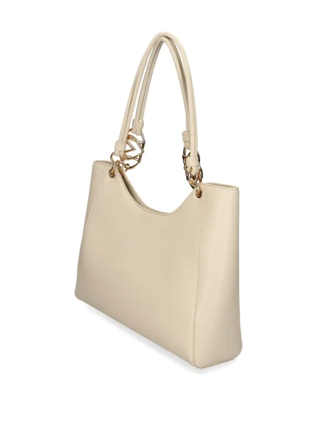 Geantă shopper Love Moschino alb