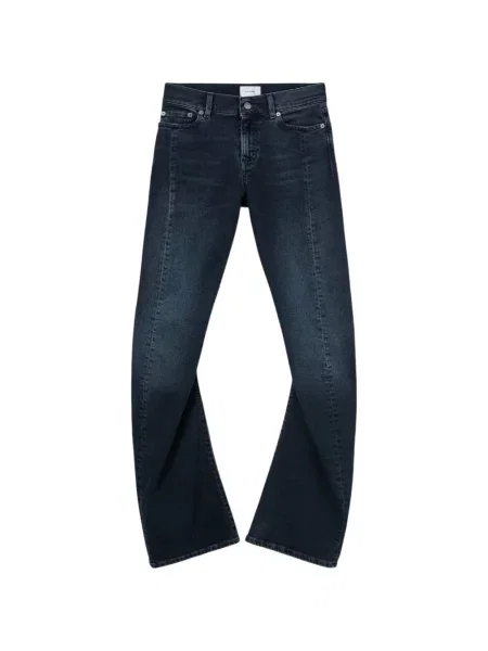 Jeansy Haikure z 5 kieszeniami niebieskie