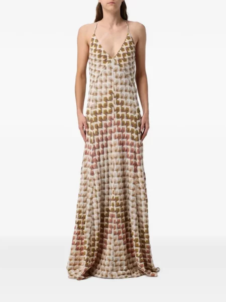 Με τιράντες μακρύς φόρεμα Missoni