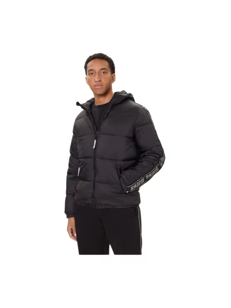 Kurtka Guess z logo czarna