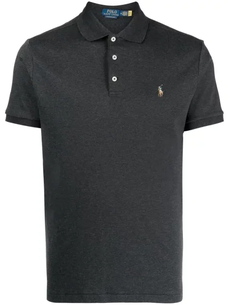 Geacă cu puf Polo Ralph Lauren în carouri cu imagine gri