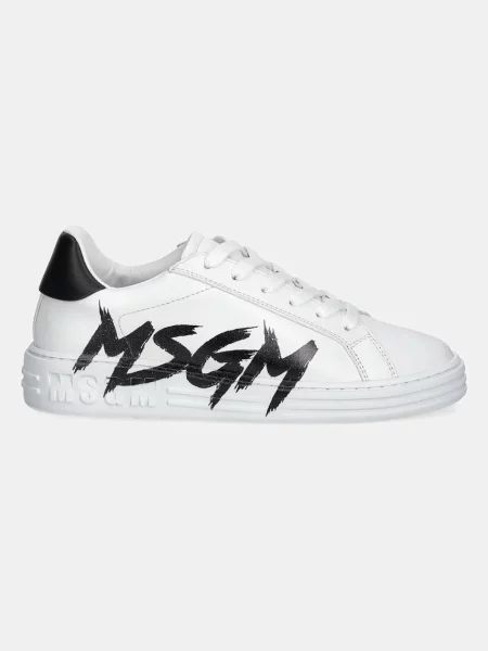 Usnjene superge MSGM bela