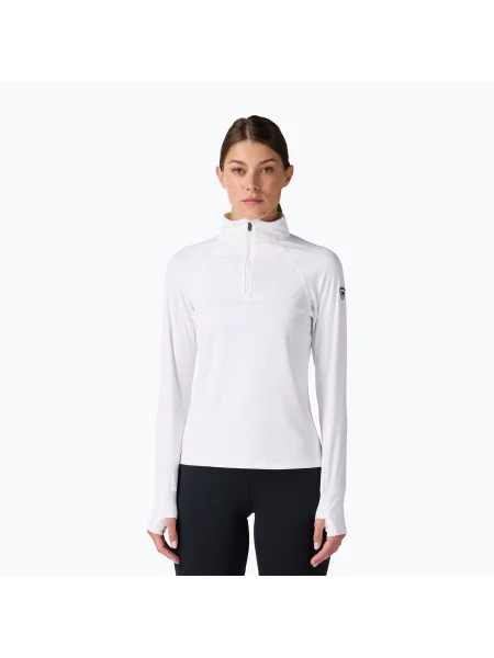 Bluză termoactivă pentru femei Rossignol Half Zip First Layer white alb