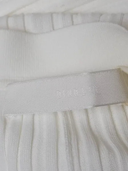 Spodnie Dion Lee z wysoką talią białe