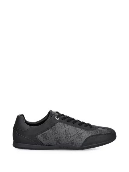 Sneakerși Guess cu imagine negru