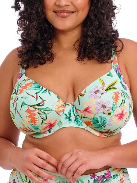 Верхня частина купальника ELOMI Sunshine Cove поліамід/еластан блакитний