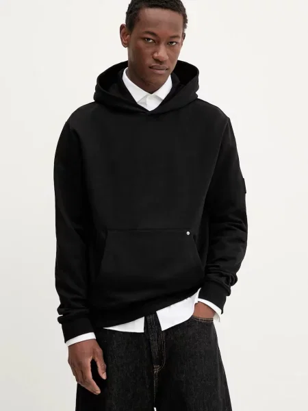 Geacă de blugi Karl Lagerfeld Jeans negru