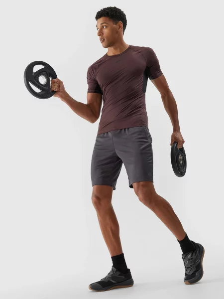 Sportovní kraťasy 4f šedé