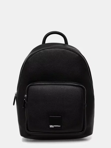 Karl Lagerfeld Jeans rucsac pentru femei cu imitație de piele negru