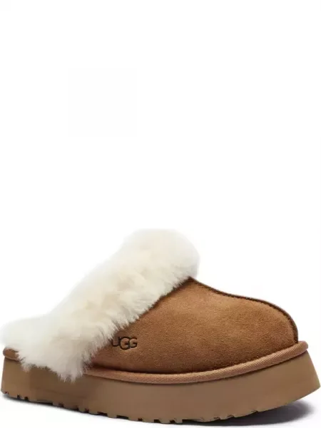 UGG De piele papuci de casă DISQUETTE
